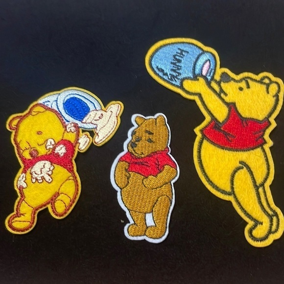 Accessories - 3 Winnie The Pooh Iron on Patches